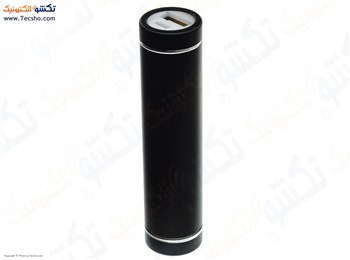 کیس پاور بانک تک باتری فلزی مشکی