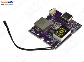 ماژول پاور بانک 22.5 وات فست شارژ با سنسور دما