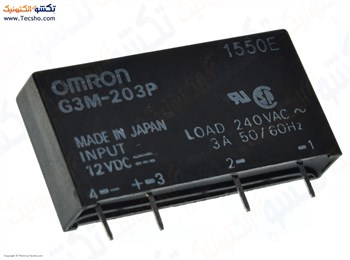 RELE SSR 12V 3A 4PIN OMRON G3M-203P