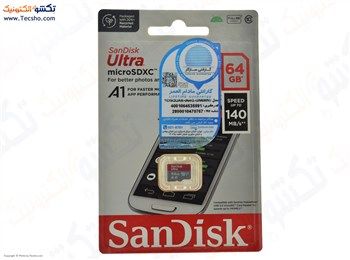 کارت حافظه سن دیسک MicroSDXC ظرفیت 64 گیگابایت
