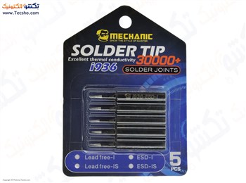 نوک هویه مکانیک سر صاف مدل MECHANIC i936-ESD-I مجموعه 5 عددی