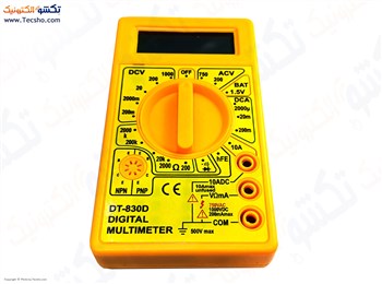 MOLTIMETR DT-830D YELLOW