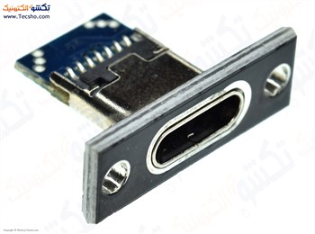برد رابط پنلی USB Type-C مادگی روپنلی